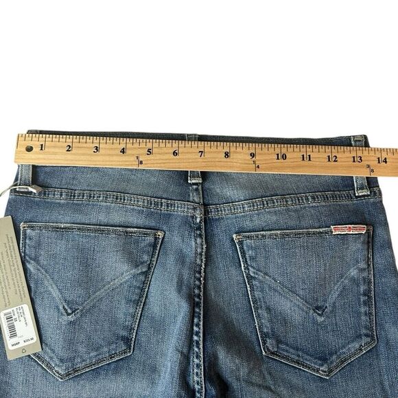 NWT Hudson Jeans Womens 27 Blue Nico Mid Rise SS Ankle Blue Falls - Picture 8 of 16